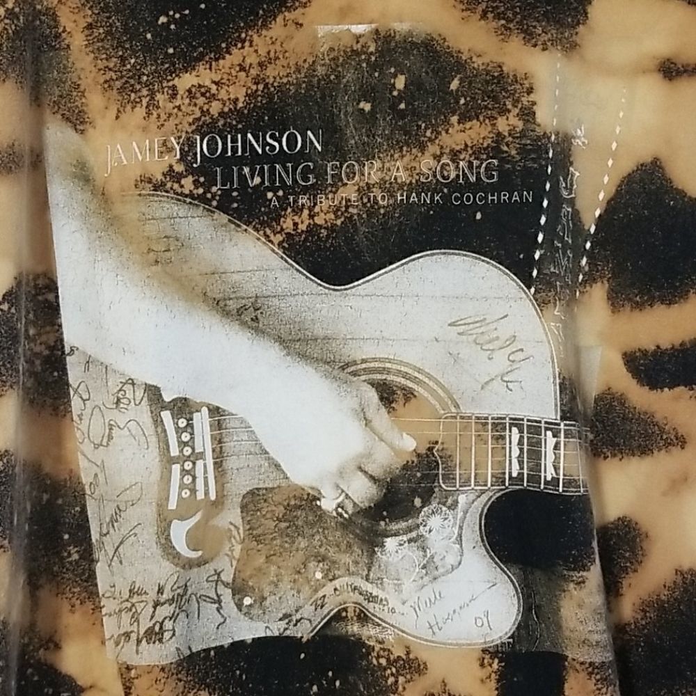 Jamey Johnson Living For A Songacid Wash Tee